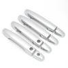 For Honda JADE 2014 2015 2016 2017 2018  ABS Chrome Carbon Fiber Black Door Handle Cover Trim Sticker Car Styling Accessory