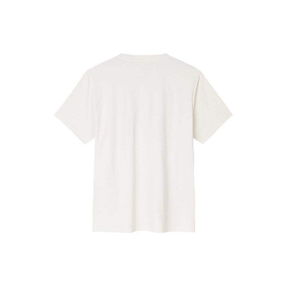 Anta Футболка Outdoor Series Color Block с круглым вырезом, свободная, с коротким рукавом, мужские топы Stone-White 152426108-1