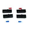 BDP88-13 4 Pcs Air Conditioner Climate Control Panel Up Down Button Cover Set for BMW X5 E53 2000-2006 E39 1996-2003 64116915812