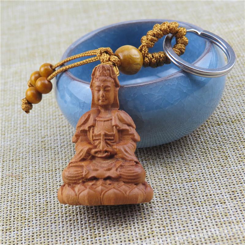 Брелок-подвеска в виде тыквы Pixiu из красного дерева с 3D-резьбой