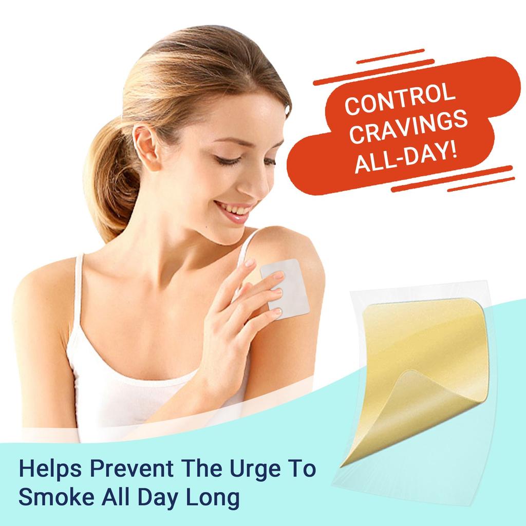 Шаг 1 30 Воздерживающихся Патчей, Наклейки для Мужчин и Женщин, Дышащие Травяные Патчи для Всего Тела(1 коробка)