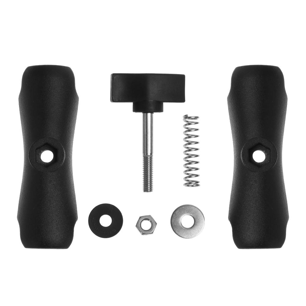 Motorcycle Action Camera Accessories Phone Holder Ball Bases for Ram Mount Double Socket Arm