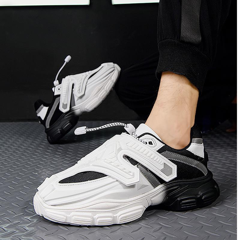 Fashion Designer Style Men Shoes Autumn Comfortable Men's Thick Platform Sneakers Fashion Casual Shoes Sports Trainers Tenis