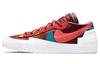X Sacai X Kaws Blazer Low 'Team Red' DM7901-600