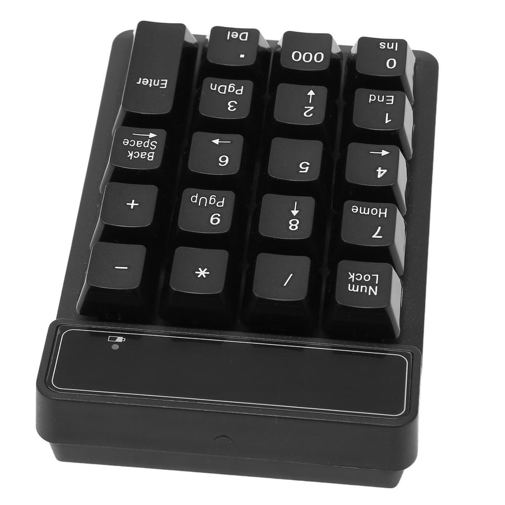 2.4G USB цифровая клавиатура 19 клавиш U-типа портативная мини малошумная цифровая клавиатура для бухгалтерии