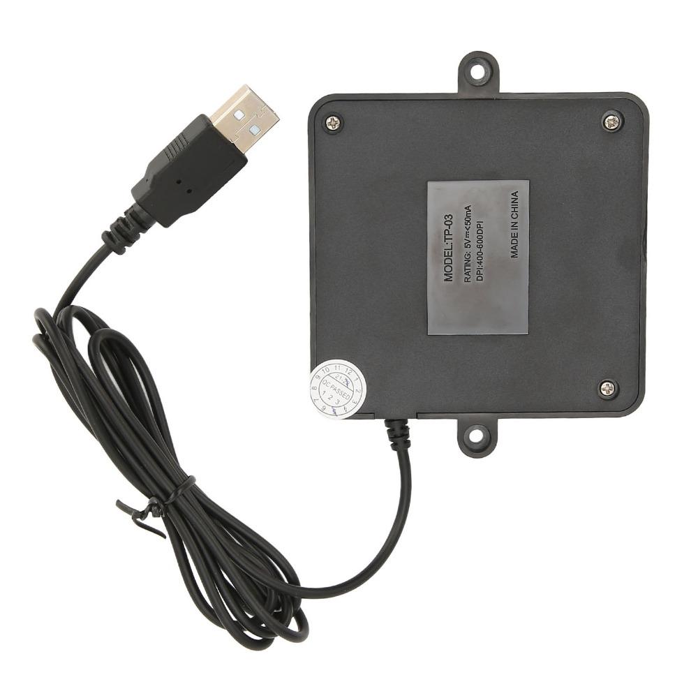 2 Button Portable Trackpad Plug and Play High Sensitivity Touchpad Wired USB Touchpad  Home Office