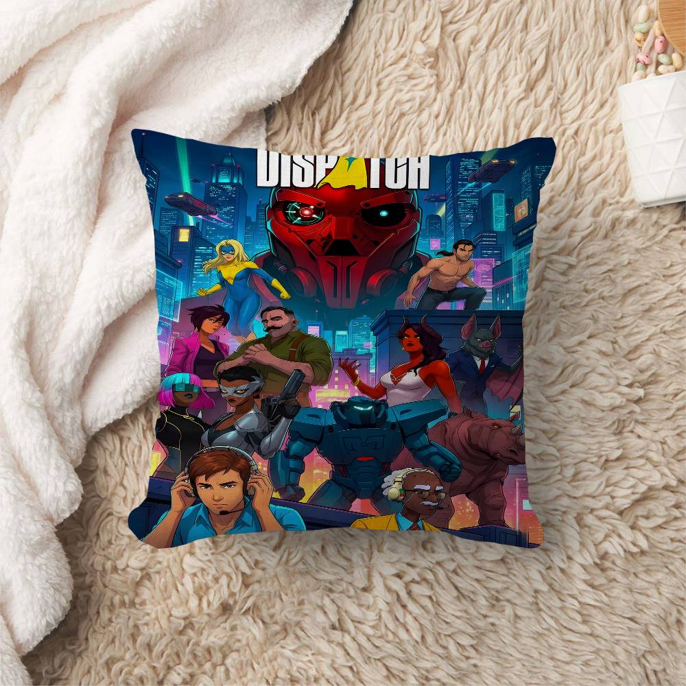 Game DDispatchS anime Pillowcases Home Bedding Decorative Pillow Cover Wedding Super Soft Pillow Case