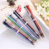 Cartoon Multi-color Ballpoint Pen Six In One Touch Color Personality Oil Pen Student Stationery 6 Color Pen