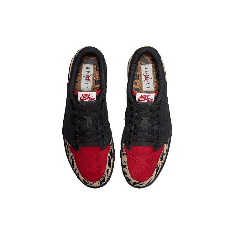 Кроссовки унисекс SoleFly x Air Jordan 1 Low Retro OG SP Everglades Black Sport-Red Desert DN3400-001