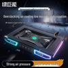 llano Охлаждающая подставка для ноутбука V10 Pro RGB с USB-хабом