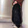 Boy S Fleece Cargo Pants Winter Thickened Solid Color Older Boys Trousers