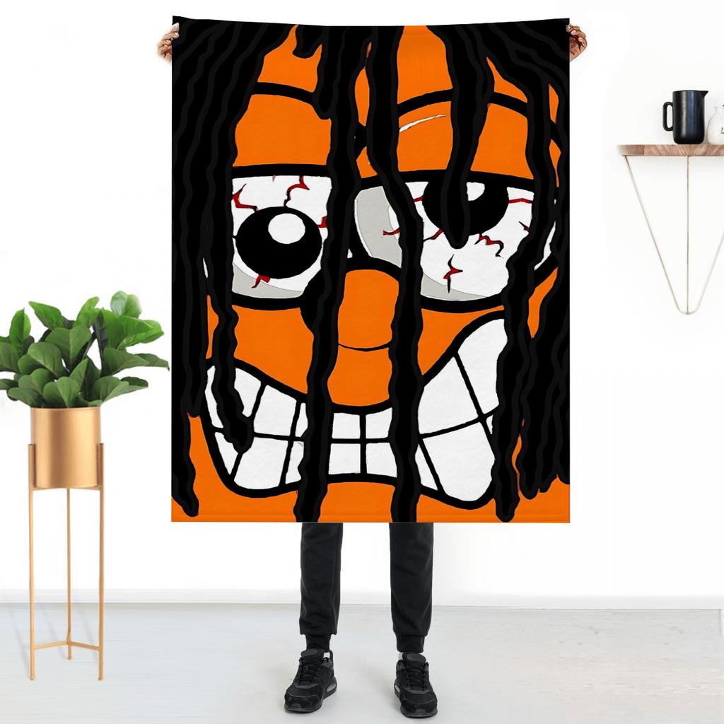 Плед на колени с изображением рэпера Chief Keef, для дома и декора, пледы для кровати, дивана, с аниме-тематикой, пушистые, мягкие, роскошные, детские.