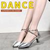 Dance Shoes Women's Latin Closed Comfortable Salsa Character Modern Tango Ballroom Dance Shoes