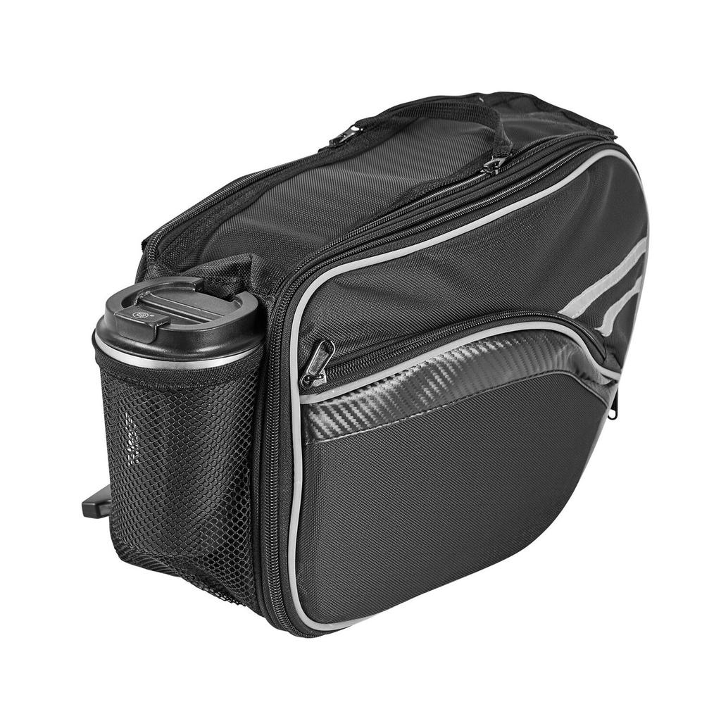 Motorcycle Saddlebag, 30 L (15 L x 2) Large Capacity Side Saddle Bag with Waterproof Rain Cover and Straps, Compatible with Most Motorcycles, Outdoor