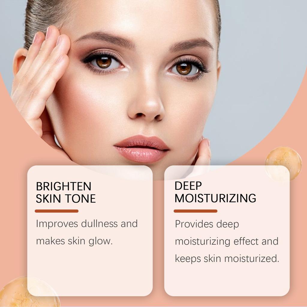 Organic Facial Oil Aging Moisturizing Serum Oil For Wrinkle Reduction, Hydration, Brightening, 60ML