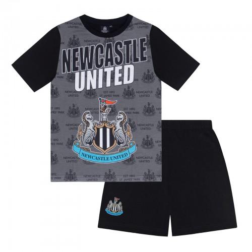 Newcastle United FC Boys Barnes 11 Sublimated Short Pyjama Set