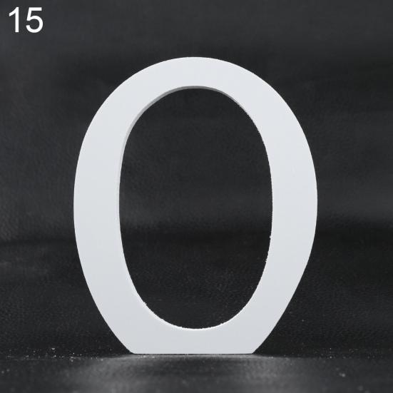 Креативные толстые деревянные украшения для дома с буквами алфавита на свадьбу, день рождения