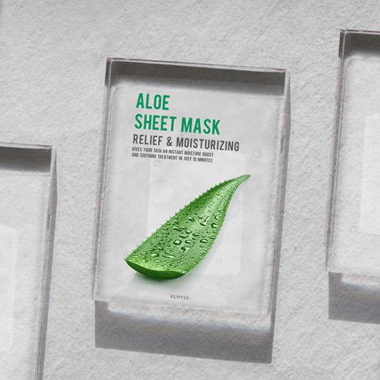 [EUNYUL] Purity Aloe Sheet Mask 22ml*10EA