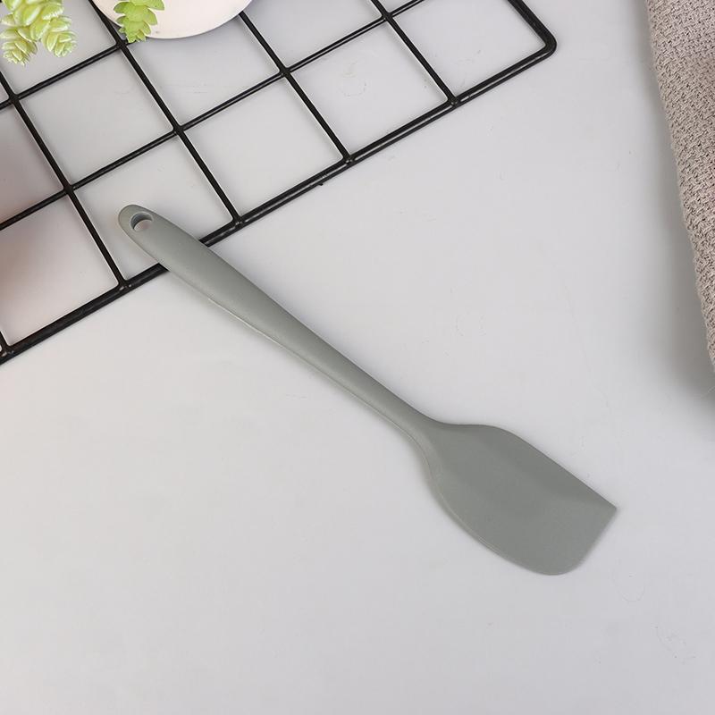 1 шт., силиконовая лопатка для выпечки, скребок с антипригарным покрытием, термостойкая, бесшовная, можно мыть в посудомоечной машине
