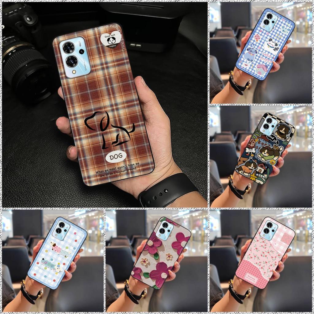 Cute Back Cover Phone Case For ZTE Blade V40 Pro Full Wrap Anti-knock Phone Pouch Soft Case Shockproof Dirt-resistant