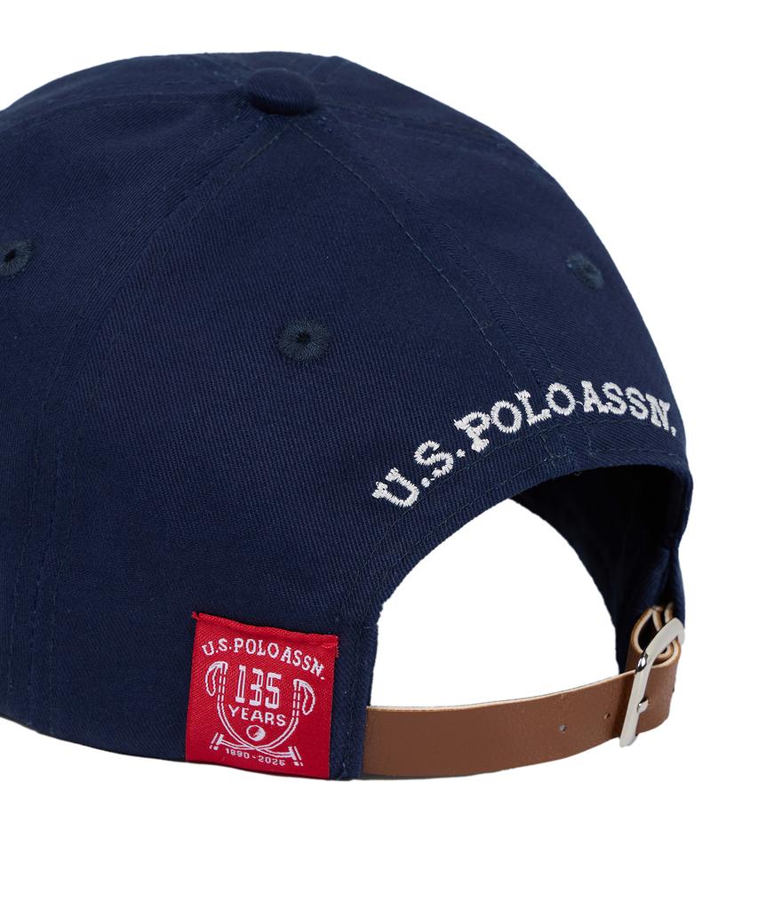 Кепка унисекс Us Polo Association, издание к 135-летию, бесплатная_Синий