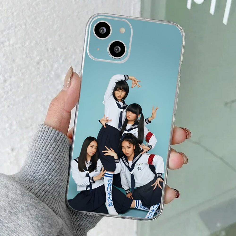 A-Atarashii Gakko JPOP Phone Case For iPhone 16,15,14,13,12,11 Plus,Pro,Max,XR,XS,X,7,8 Plus,SE,Mini Transparent Silicone Soft