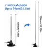 ABUO-High Gains FM Telescopic Antennas DAB FM Antennas Indoor FM Radio Antennas With 3 Adapter For Household Digital FM Radio