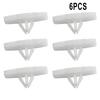Fender Flare Retainer Clip Clip 6pcs Front Plastic