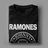 Crazy Ramon Punk Rock Футболки Мужские футболки с круглым вырезом из чистого хлопка Tour Music Y2K Heavy Metal Harajuku Футболки с коротким рукавом Топы