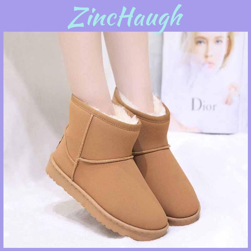 Premium Quality Women's Winter Snow Boots Featuring Plush Thicken Lining And Anti-skid Soles