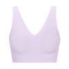 Sloggi Zero Feel Cotton Blend Half Top 00UX Size M [Triumph] V-Neck (Lilac Sugar)