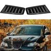 2X Вентиляционная решетка капота для SEAT Ibiza 6L Seat Leon MK2 1P Altea Жалюзи Воздухозаборник Крышка вентиляционного отверстия капота Крышка воздухозаборника Глянцевый черный