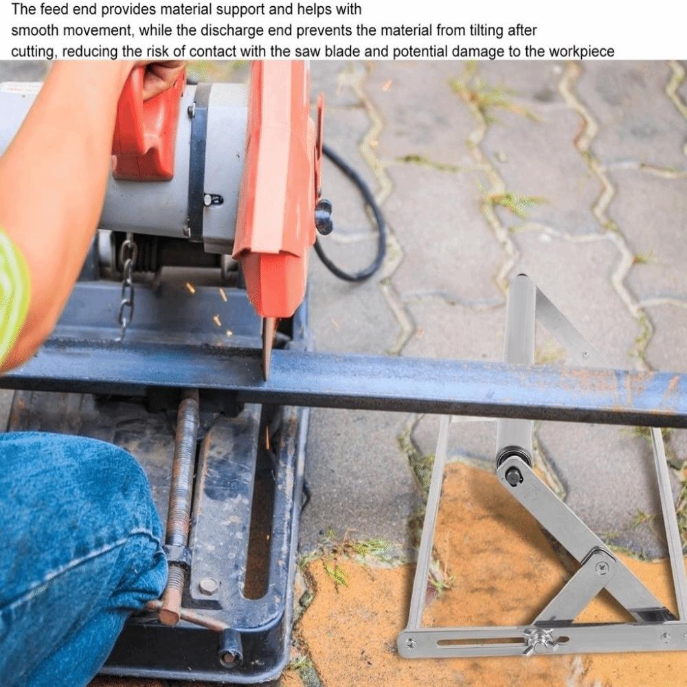Adjustable 25-145mm Foldable Material Support Bracket Auxiliary Tools
