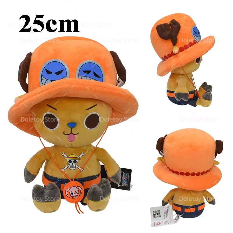 Оригинальная Плюшевая Игрушка One Piece Gear 5 Луффи Санджи Брук Тони Тони Чоппер Мягкая Набивная Игрушка Детский Настоящий Аниме Подарок
