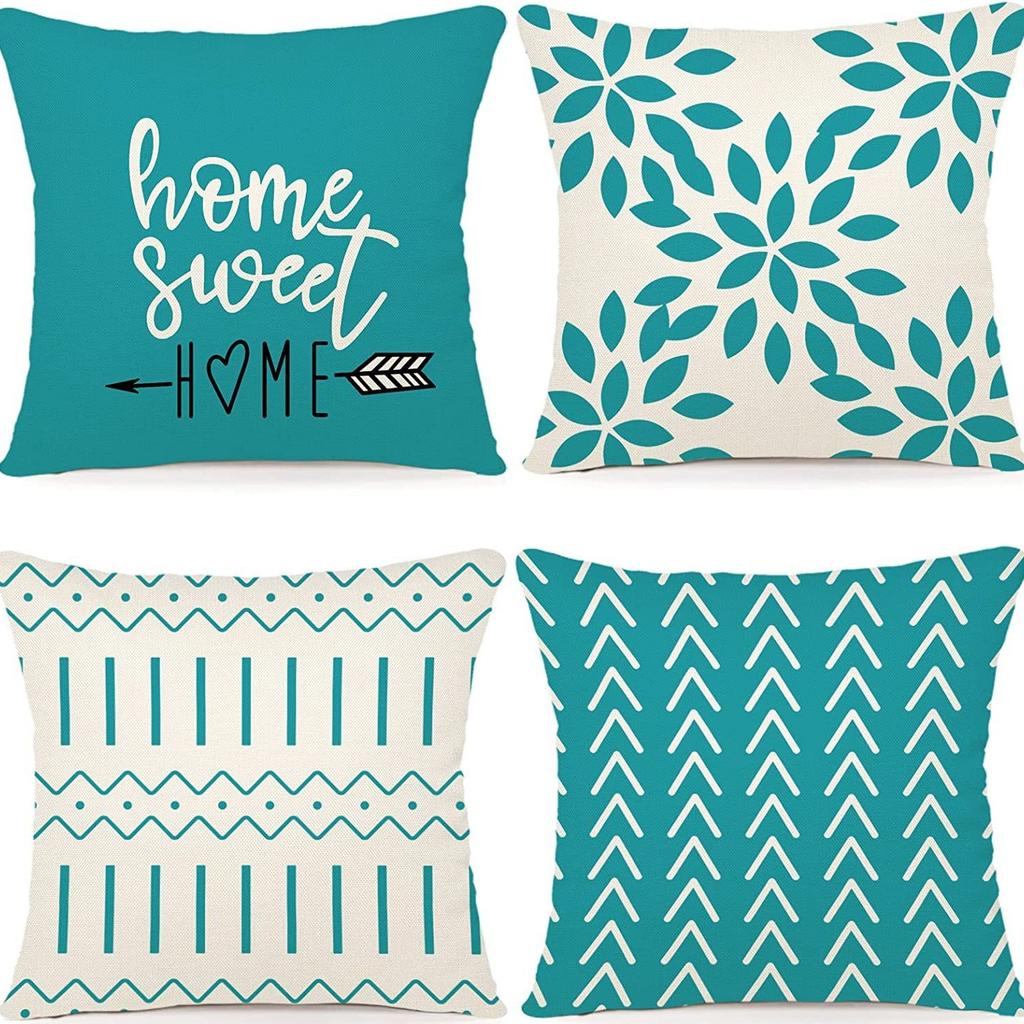Modern Sofa Pillowcase Outdoor Decoration Linen Pillowcase Decoration Living Room Bedside Pillowcase