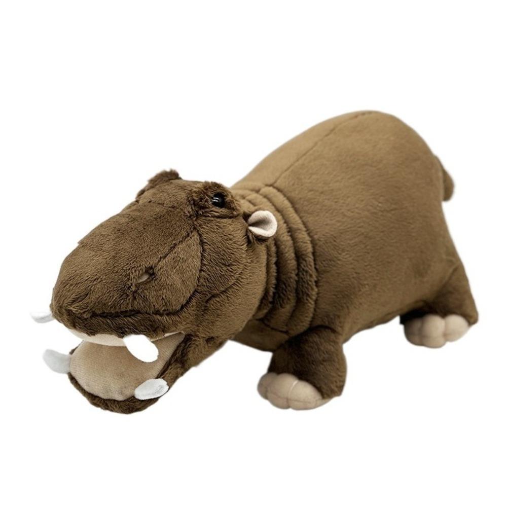 Sitting Posture Moo Deng Plush Toys The Bouncy Pig Pygmy Hippopotamus Pillow  Christmas Gift