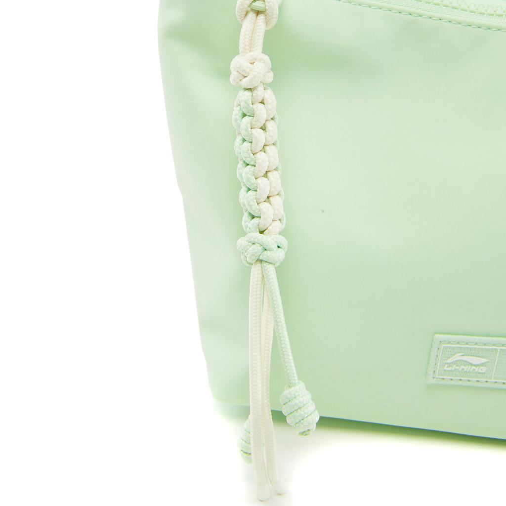 New LINING Chinese Culture Series Crossbody Bags Water Wave Green ABDV253-3