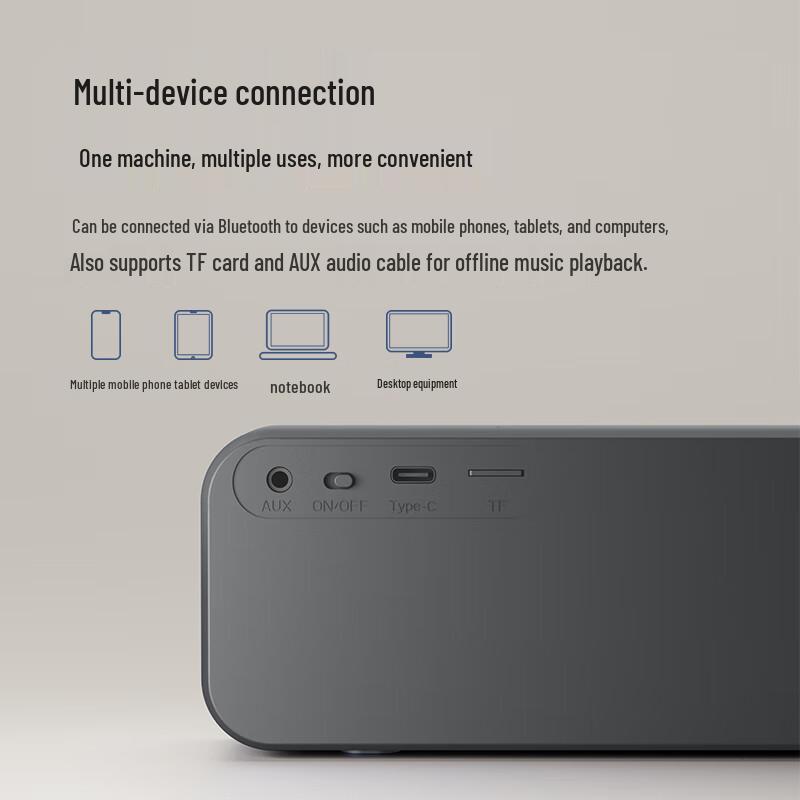 Портативная Bluetooth-колонка SANAG X15