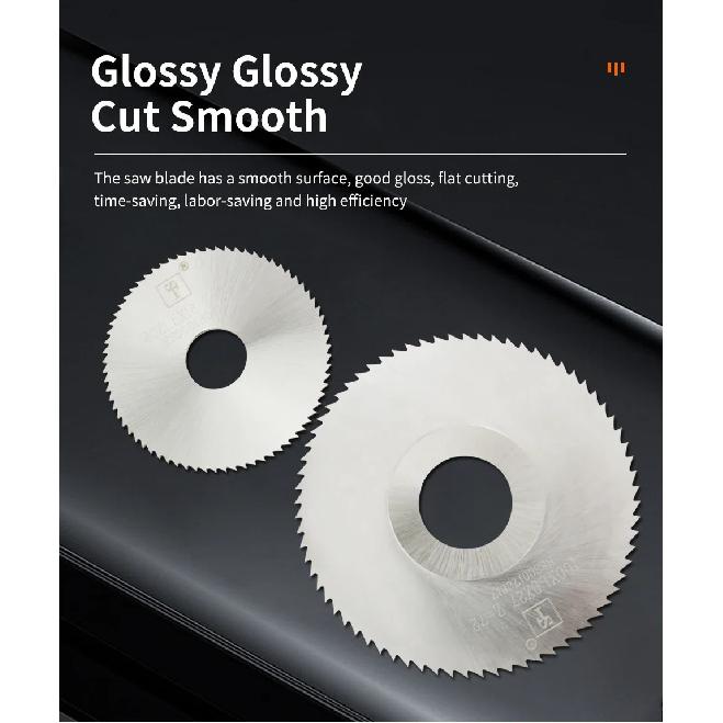 SLUGB SIQIC HSS Circular Saw Blade 40mm/50mm/60mm/63mm/75mm/80mm/100mm Slotting Cutter Saw Blade