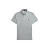 Polo Ralph Lauren Solid Logo Embroidered Pullover Short Sleeve Polo Shirt Men Tops Gray MNPOKNI1N820213-050