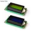 8 X 2 LCD Module 0802 Character Display Screen Blue / Yellow Green For Arduino