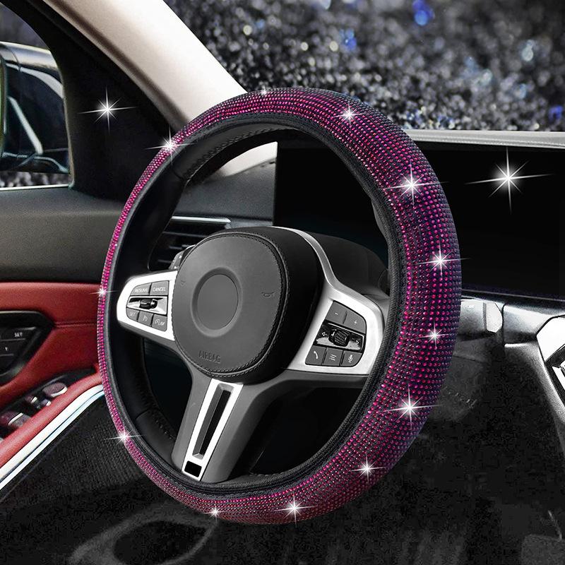 Без внутреннего кольца Diamond Full Diamond Flash новый эластичный чехол на руль ручка автомобиля