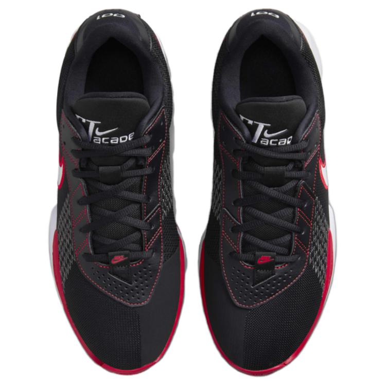 Nike Мужские кроссовки Air Zoom GT Cut Academy Bred Черные Университетский красный Железо-серый FB2599-008