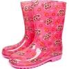 Bimbo Bimba Girls' Catchtinipping Hatching Glitter Rain Boots, a Popular Character In Korea