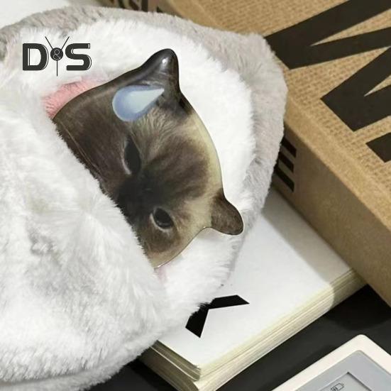 Пенал в форме акулы с застежкой-молнией, вместительная сумка для хранения канцелярских принадлежностей, утолщенный бархатный органайзер для принадлежностей для письма