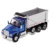 Самосвал DIECAST MASTERS Kenworth T880 SF OX Stampede, металлик, синий/серебристый