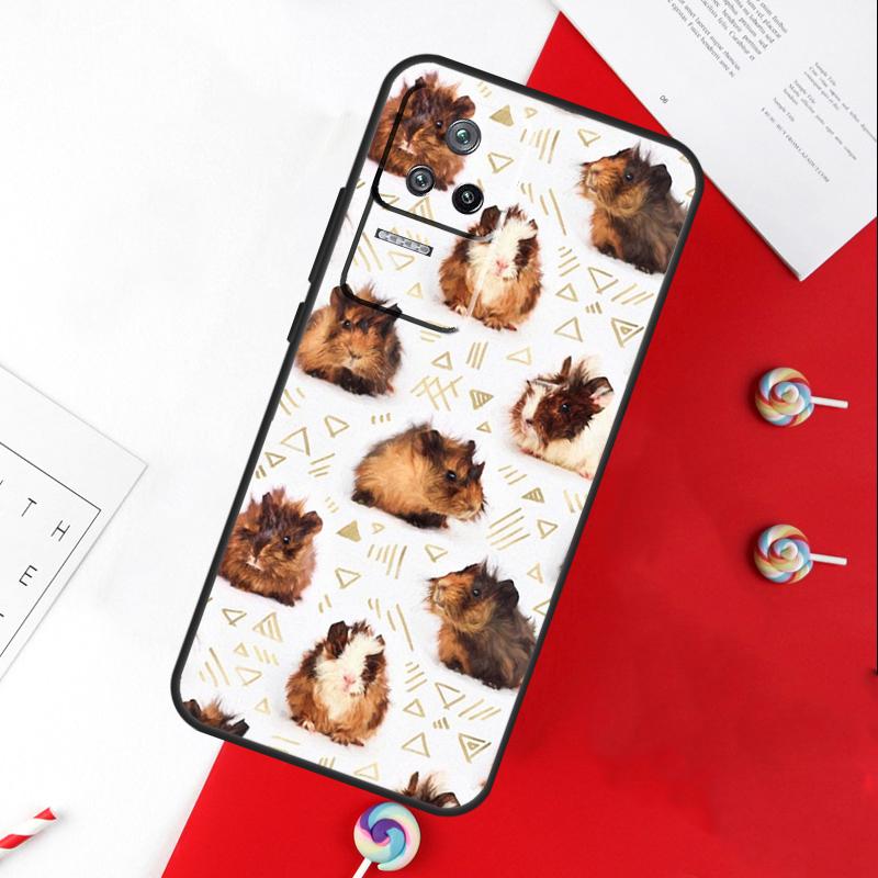 Чехол с рисунком Морская свинка Милый для Xiaomi 15 Ultra 13 14 11T 12T 13T 14T Pro POCO X7 Pro X3 X5 X6 M6 F5 F6 Pro
