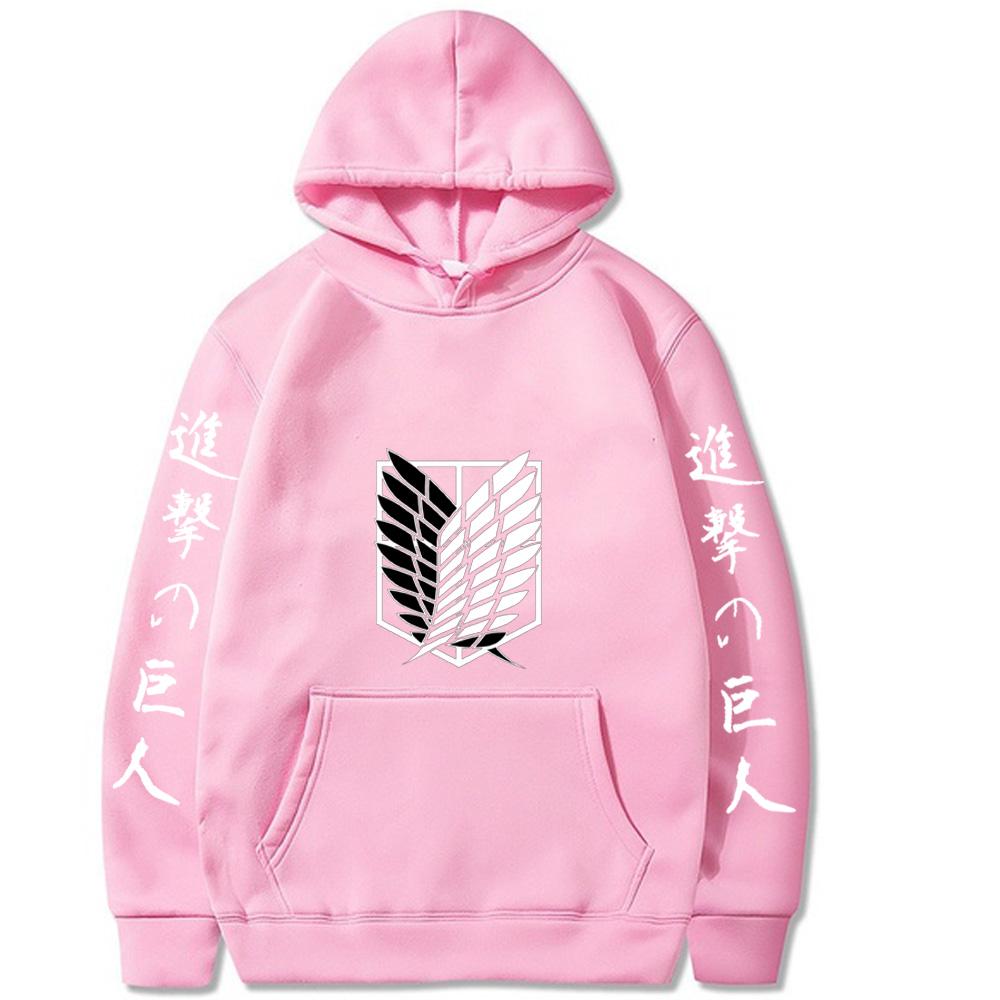 Japanese Anime Attack on Titan Hoodies Men The Final Season Titans Attack Cartoon Streetwear Levi Eren Sweatshirts Male
