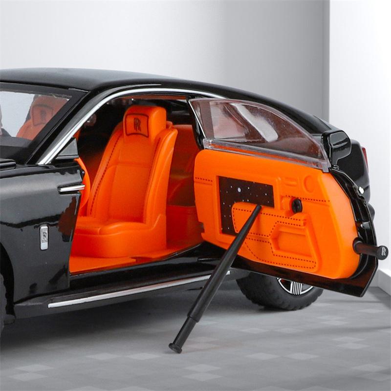 1:24 Spectre Alloy Luxy Модель автомобиля Литой металл Транспортные средства Модель автомобиля Звук и свет Со звездным небом Верх Детская игрушка Подарок