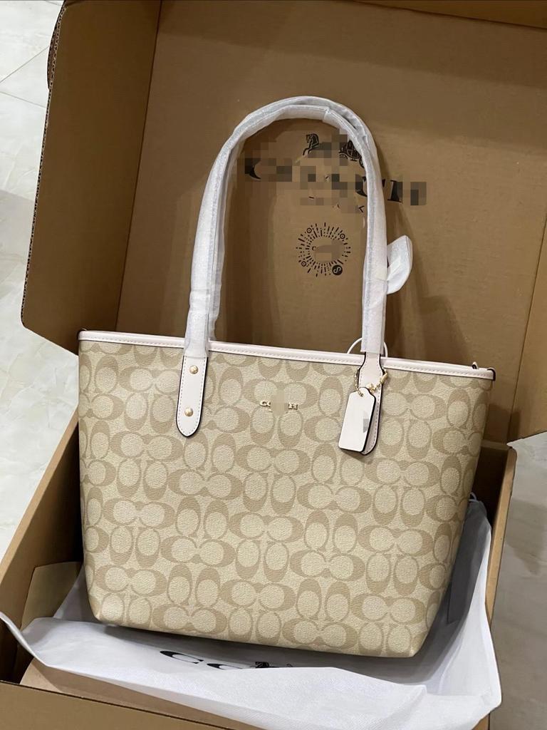 Koujia City30 Zipper Shoulder & Crossbody Tote Bag - Large Capacity Handbag